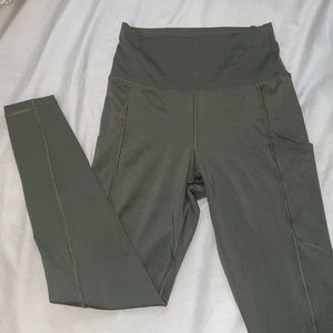 Olive green American Eagle leggings